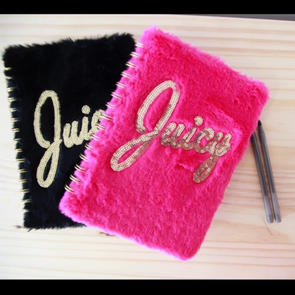 2 Black Juicy Couture Journal